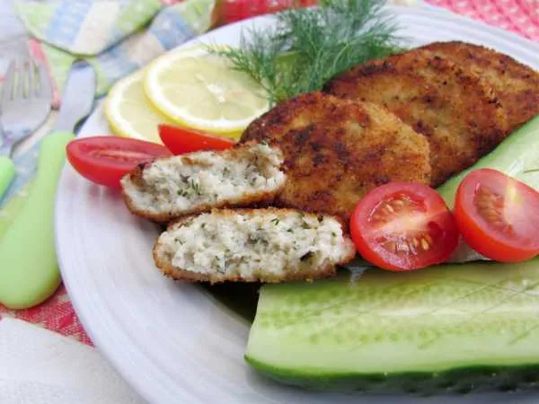 Фото блюда: Котлеты из щуки в духовке