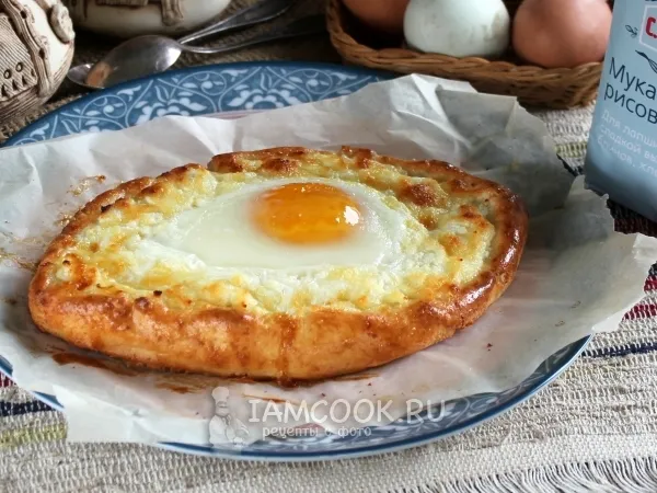 Фото блюда: Хачапури по-аджарски ПП