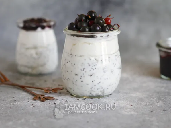 Фото блюда: Творог с семенами чиа