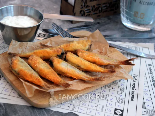 Фото блюда: Барабуля без головы в панировке в духовке