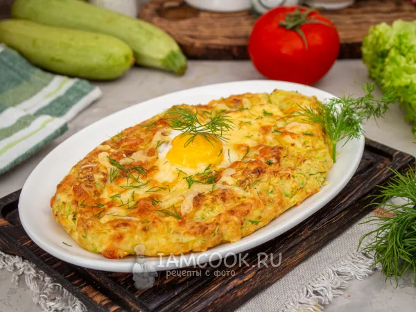 Фото блюда: Хачапури из кабачка (по-аджарски)