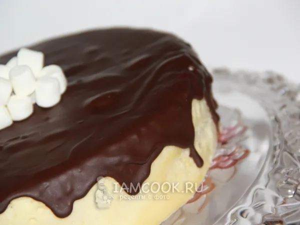 Фото блюда: Торт «Птичье молоко» классический