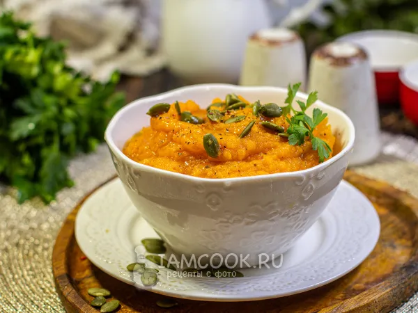 Фото блюда: Пюре из батата и тыквы