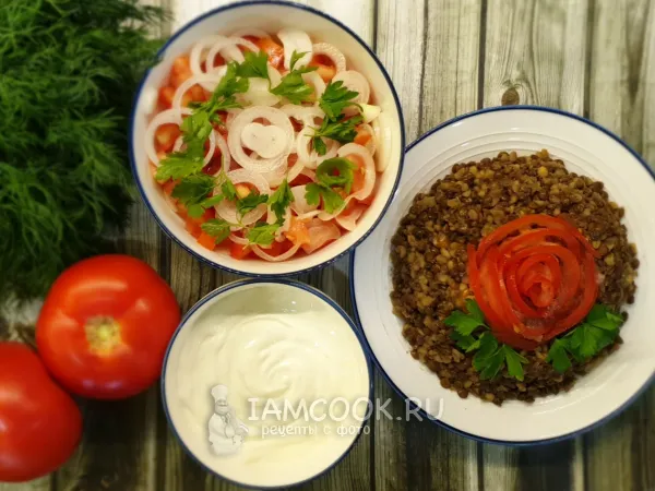 Фото блюда: Мжаддара хамра (маджадра, муджадра)