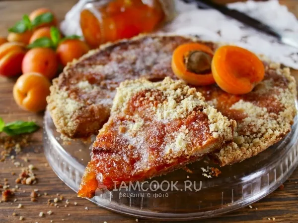 Фото блюда: Пирог с абрикосовым вареньем