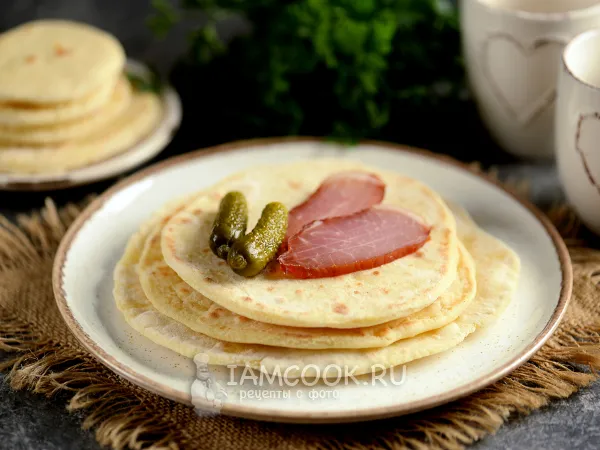 Фото блюда: Рисово-кукурузные лепешки (с пшеничной мукой)