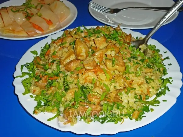 Фото готового блюда: Плов из свиной грудинки