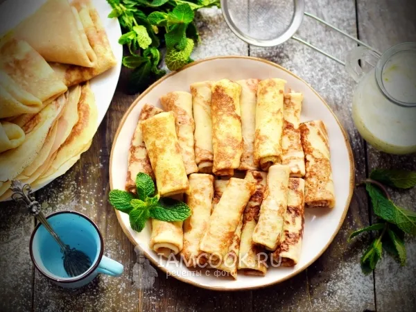 Фото блюда: Блины на соде с лимонной кислотой