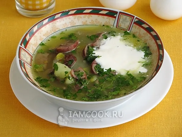 Фото блюда: Рассольник с почками