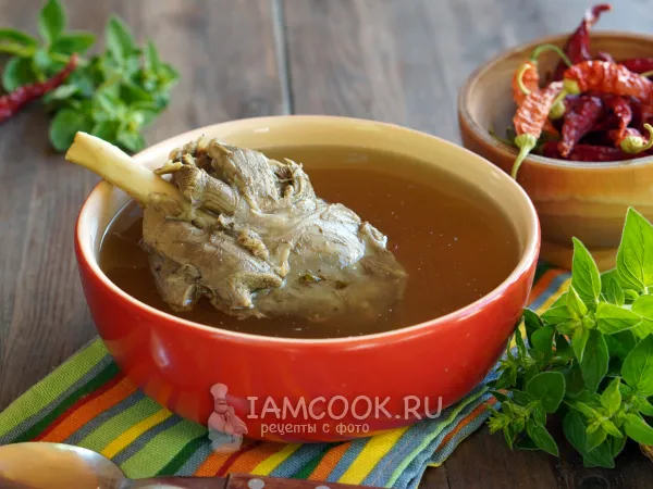 Фото готового блюда: Костный бульон из дичи