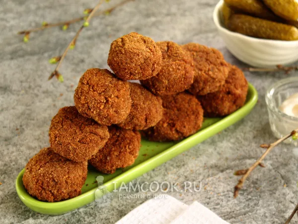 Фото блюда: Печеночные крокеты
