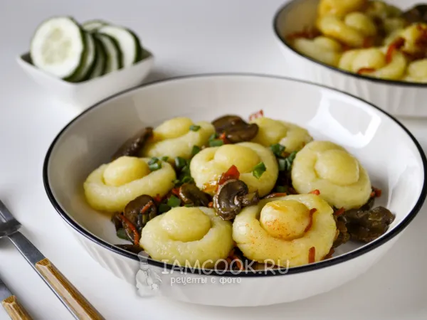 Фото готового блюда: Картофельные ньокки