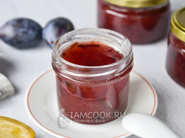 Фото блюда: Конфитюр из слив с агар-агаром