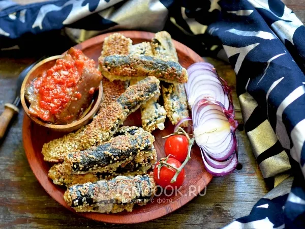 Фото блюда: «Корюшка» для вегетарианцев