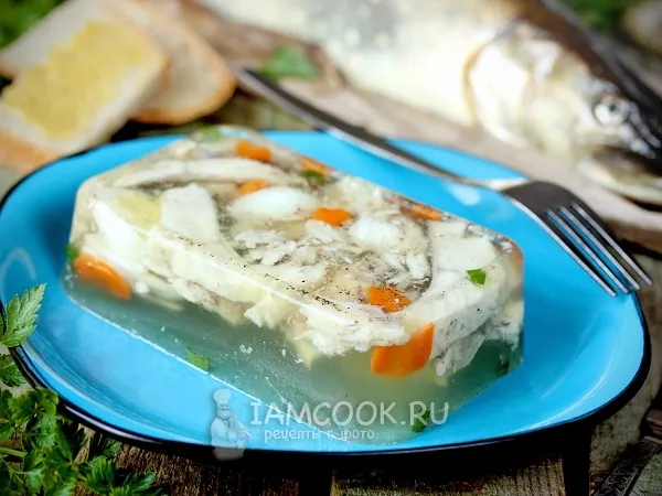 Фото готового блюда: Заливное из щуки