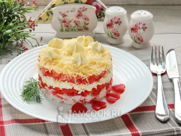 Фото блюда: Салат «Песцовая шубка»