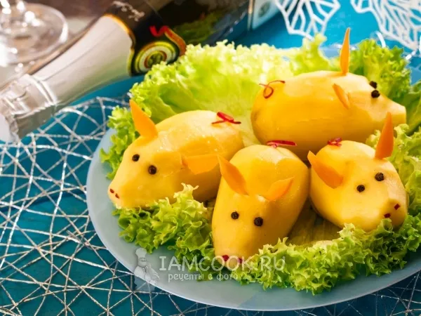 Фото готового блюда: Свинка из картошки