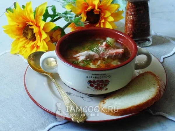 Фото блюда: Рассольник с форелью