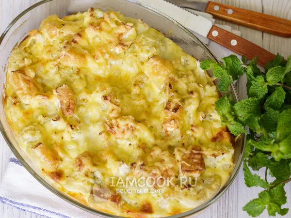 Фото блюда: Запеканка из цветной капусты с сыром