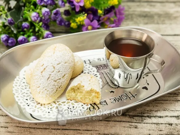 Фото готового блюда: Песочное печенье на растительном масле