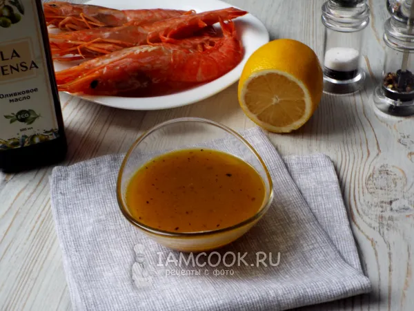 Фото блюда: Медово-горчичный соус для салата