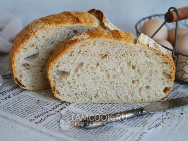 Фото готового блюда: Картофельный пшеничный хлеб