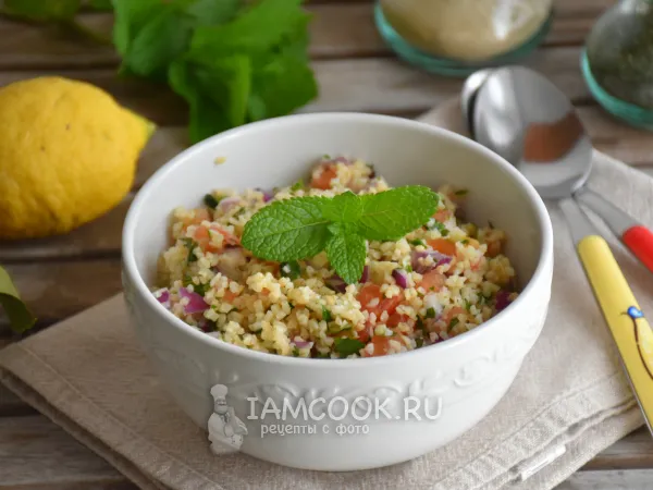 Фото готового блюда: Армянский салат с булгуром