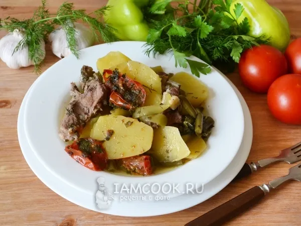 Фото блюда: Хашлама из баранины