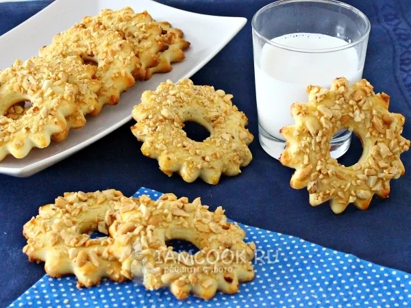 Фото блюда: Песочное кольцо с орехами