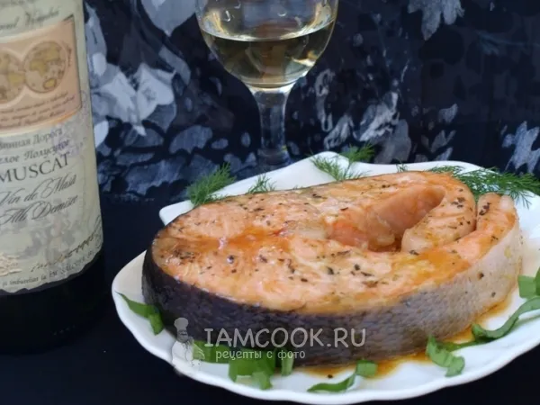 Фото блюда: Сёмга в соевой глазури