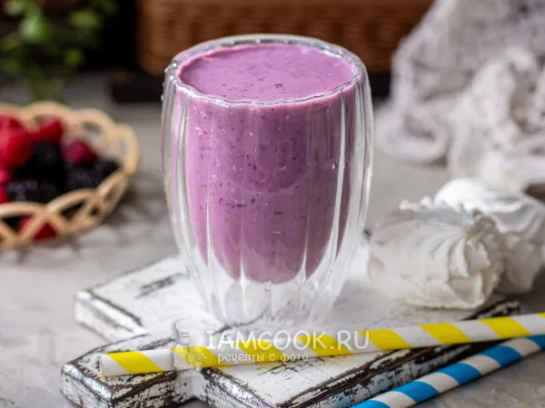 Фото блюда: Коктейль «Кефир-зефир»