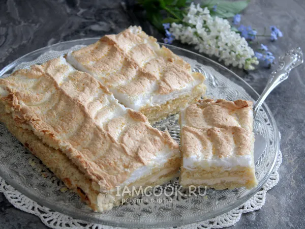 Фото блюда: Королевская ватрушка с безе