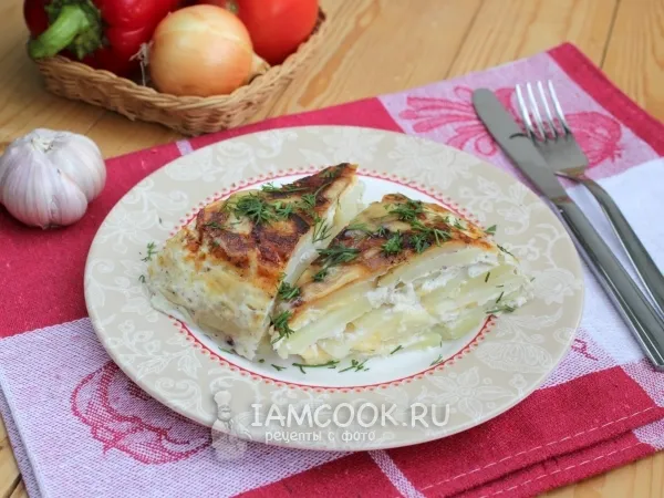 Фото блюда: Картофельная запеканка в мультиварке