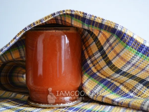 Фото блюда: Сок томатный через сито на зиму