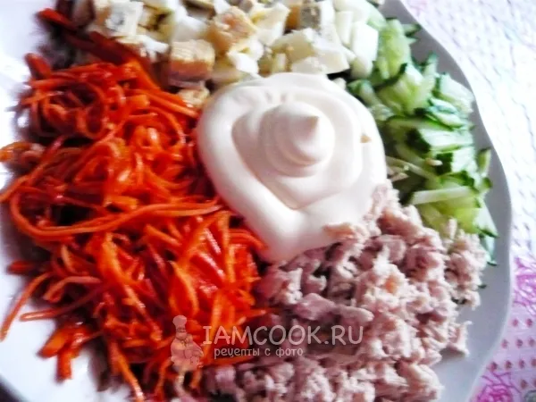 Фото готового блюда: Салат «Мечта дамы»