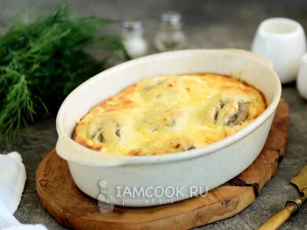 Фото блюда: Рыба по-французски с картошкой