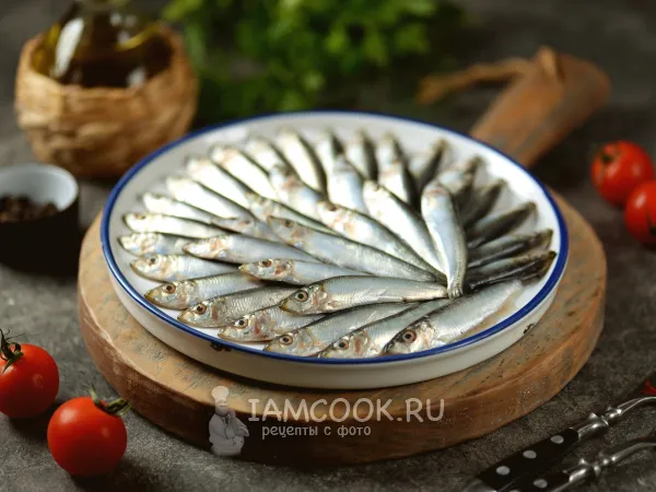 Фото готового блюда: Маринованная килька в домашних условиях