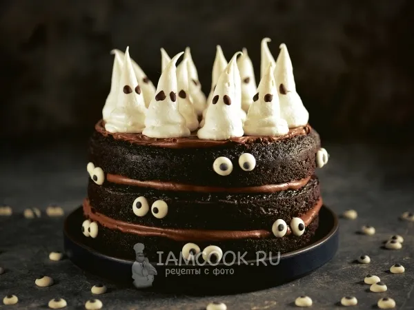 Фото блюда: Торт на Хэллоуин
