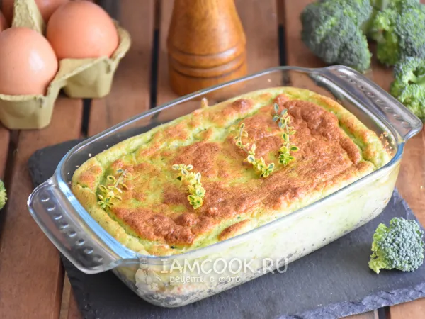 Фото блюда: Суфле из брокколи