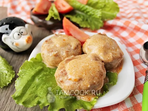 Фото блюда: Тефтели с подливкой как в садике