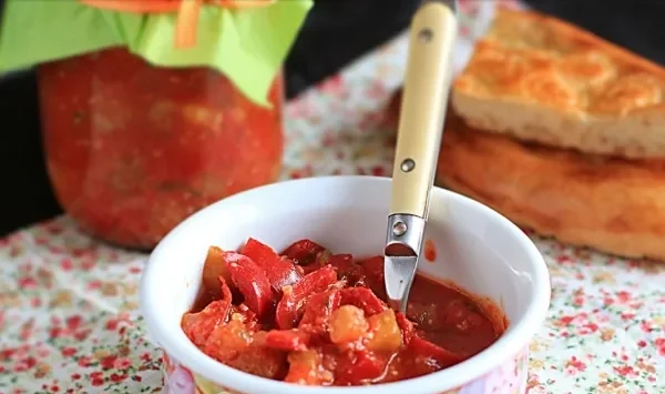 Фото блюда: Салат из баклажанов «Вкуснотища»