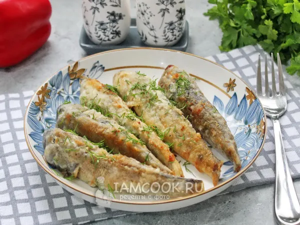 Фото блюда: Жареные бычки