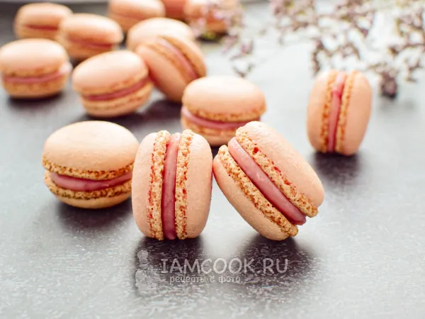 Фото готового блюда: Миндальное печенье «Макарон»