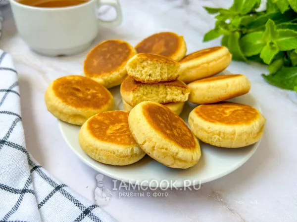 Фото готового блюда: Медовое печенье на сковороде