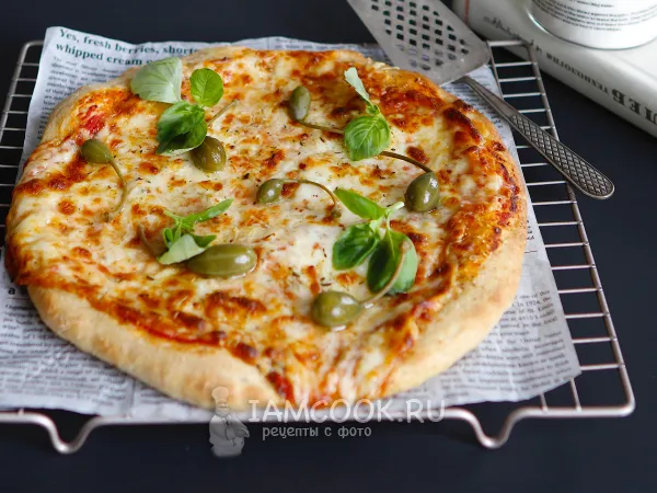 Фото блюда: Сырная пицца