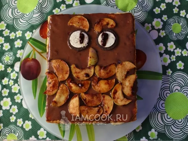 Фото блюда: Торт «Сова»