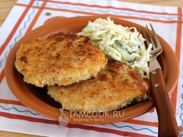 Фото блюда: Отбивные из свинины на сковороде