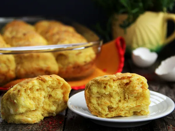 Фото блюда: Булочки с капустой