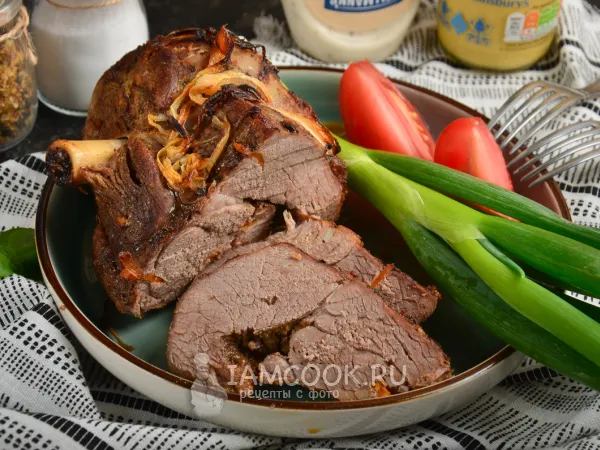 Фото готового блюда: Баранина в фольге в духовке