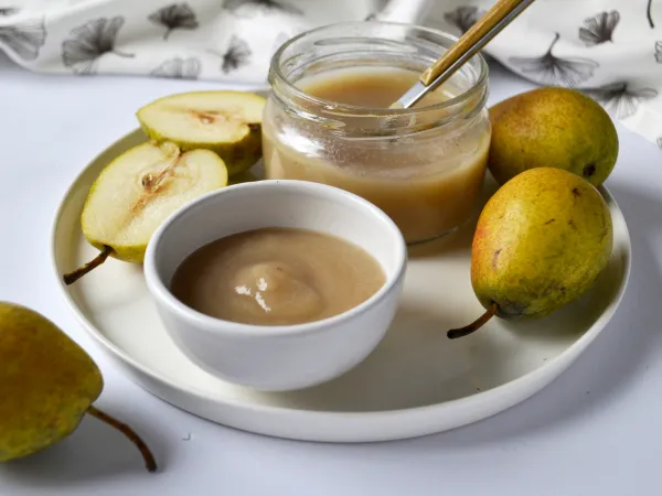 Фото блюда: Пюре из груши для грудничка на зиму